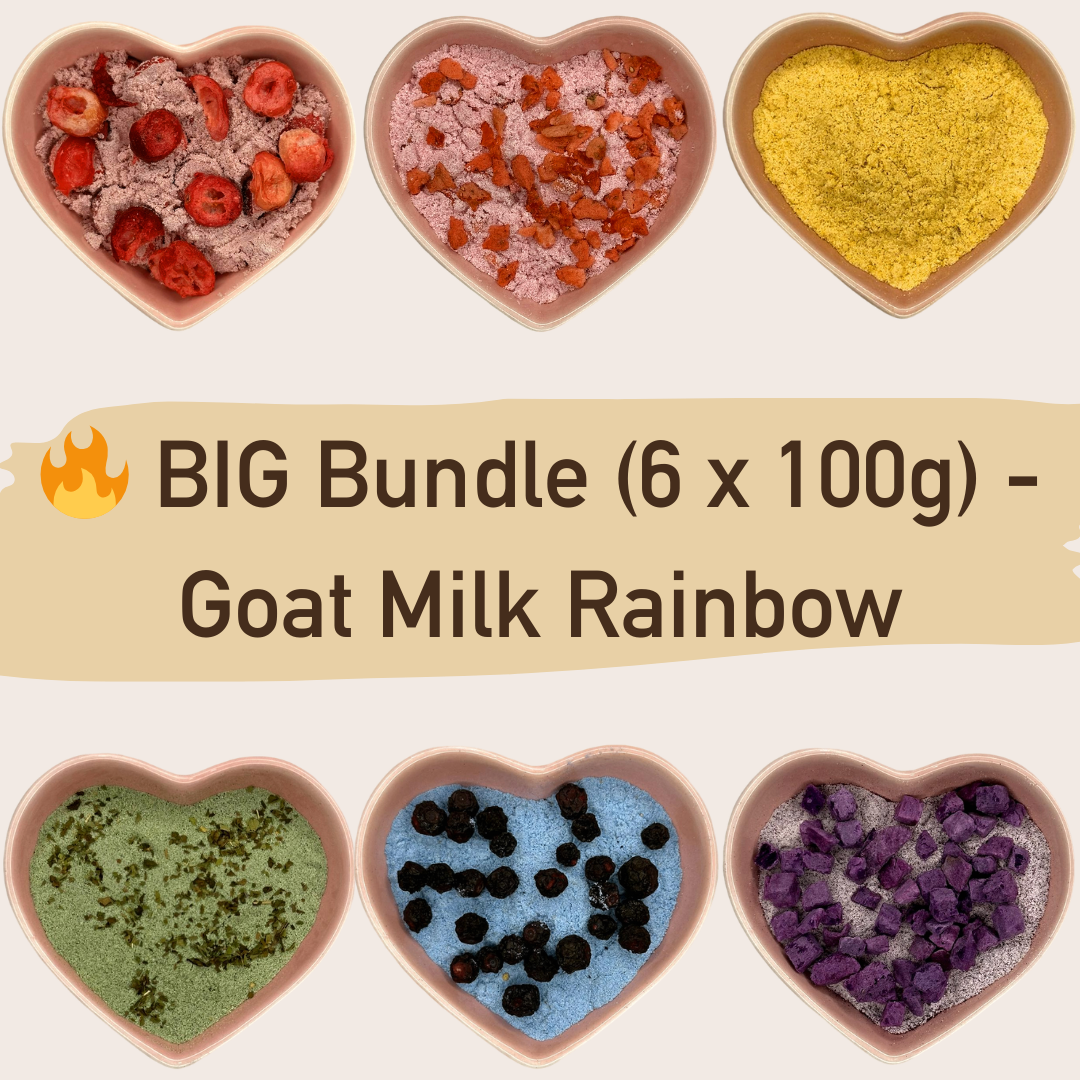 🔥 BIG Bundle - 🐐 Goat Milk Rainbow Drinks (6 x 100g)