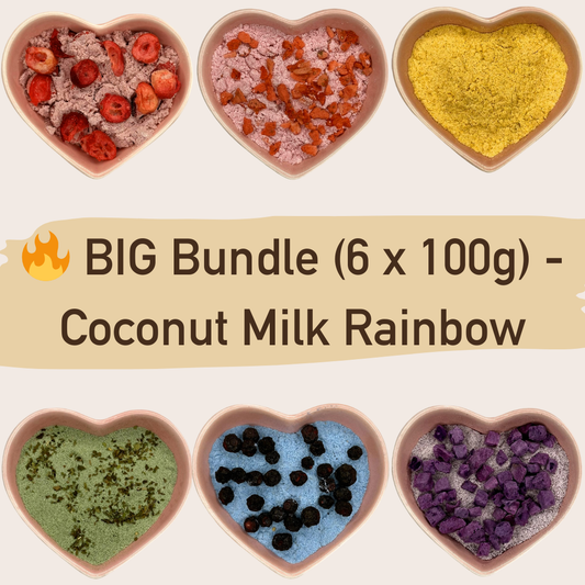 🔥 BIG Bundle - 🥥 Coconut Milk Rainbow Drinks (6 x 100g)