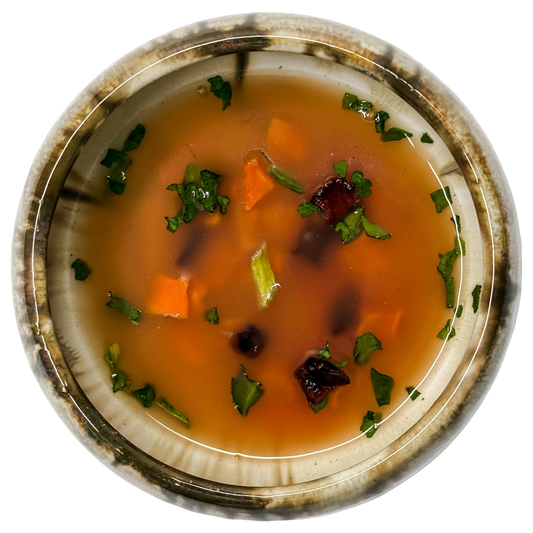 🍖 Bone Broth: Hearty Veggie Soup 🌿