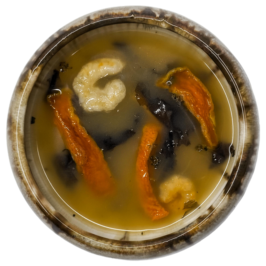 🍖 Bone Broth: Prawn Miso Soup 🥣
