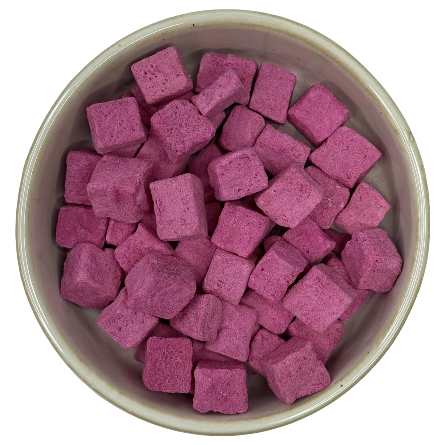 Freeze Dried Mulberry Yoghurt Cubes