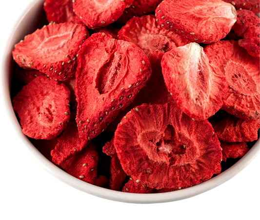 Freeze Dried Organic Strawberry Slices
