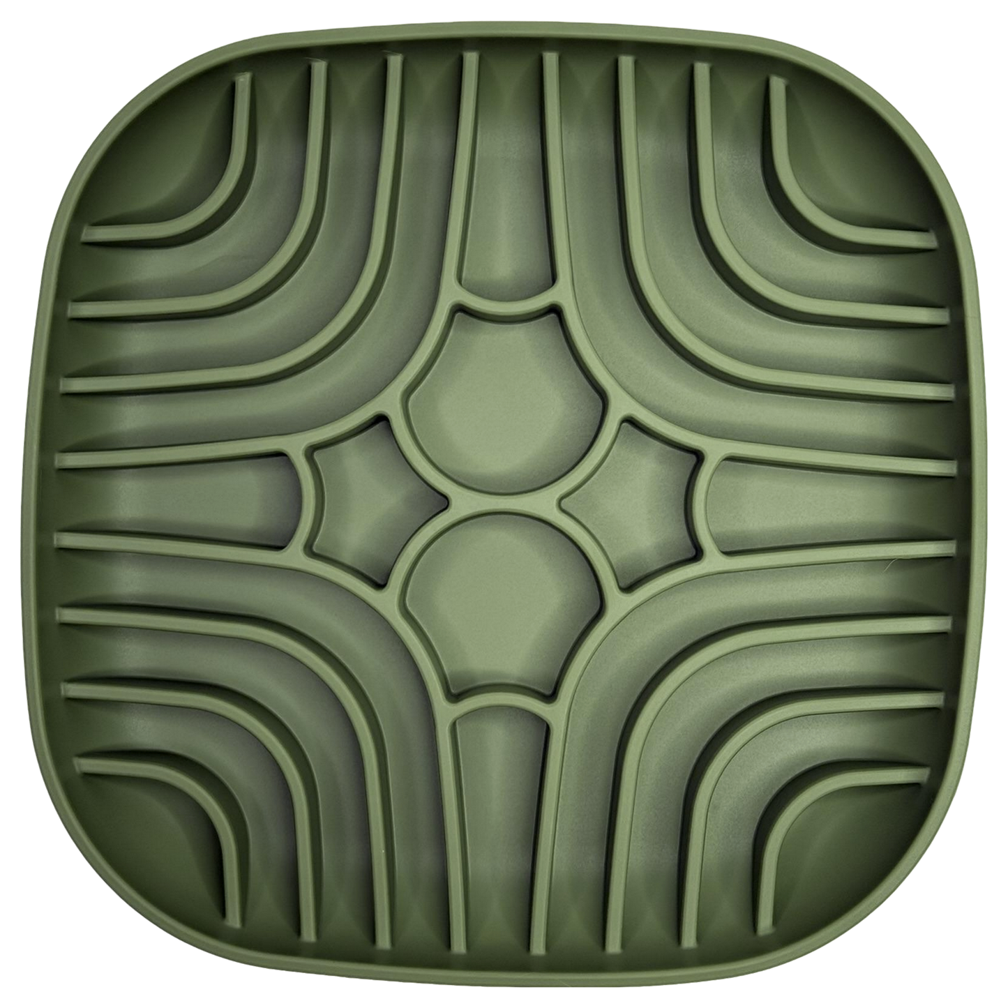 Big Geometric Slow Feeder Bowl