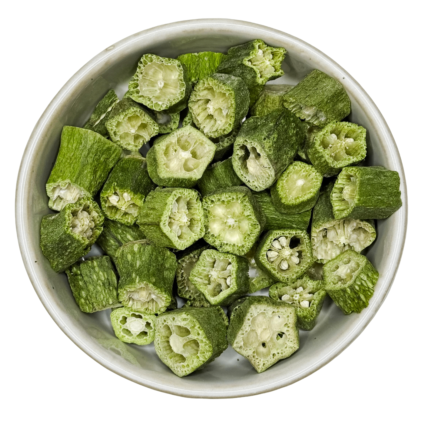 Freeze Dried Okra Slices