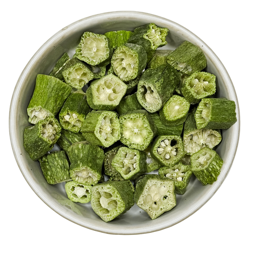 Freeze Dried Okra Slices