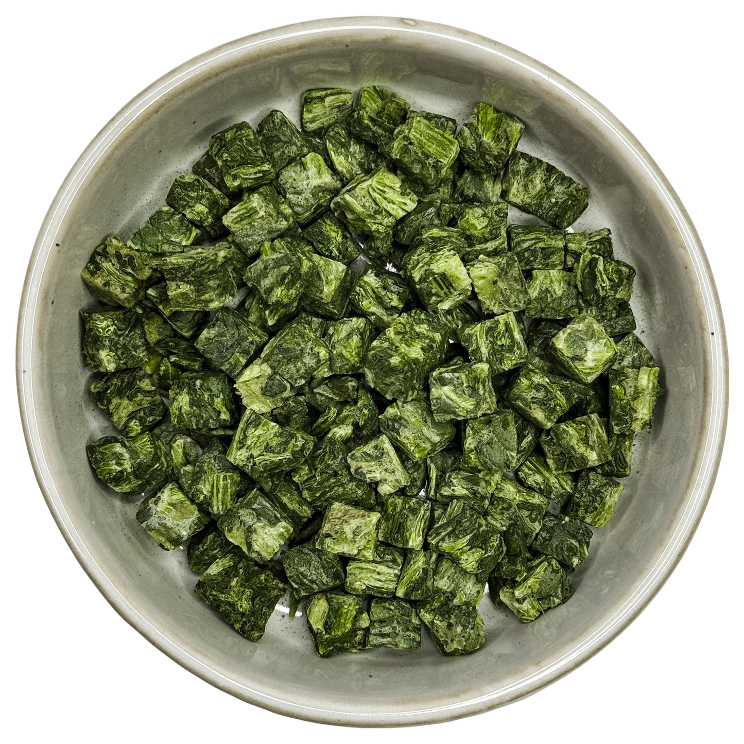 Freeze Dried Spinach Cubes
