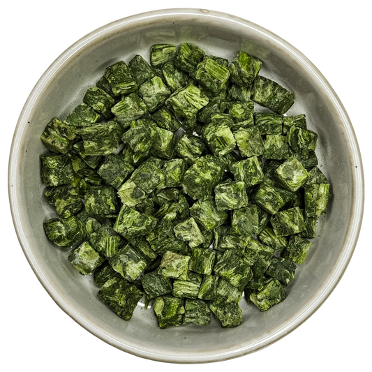 Freeze Dried Spinach Cubes