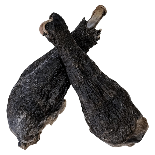 🎃 Limited Stock: Freeze Dried Silkie Chicken Drumsticks 🖤