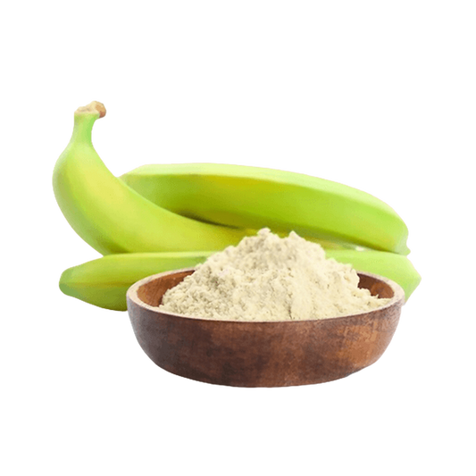 Green banana powder