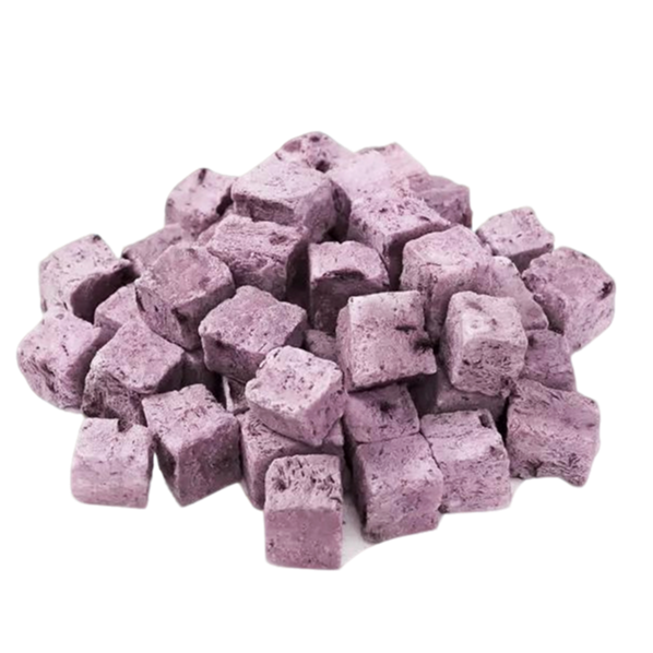 Freeze Dried Mulberry Yoghurt Cubes