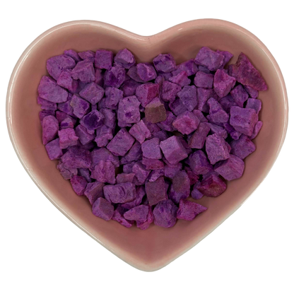 Freeze Dried Purple Sweet Potato Cubes