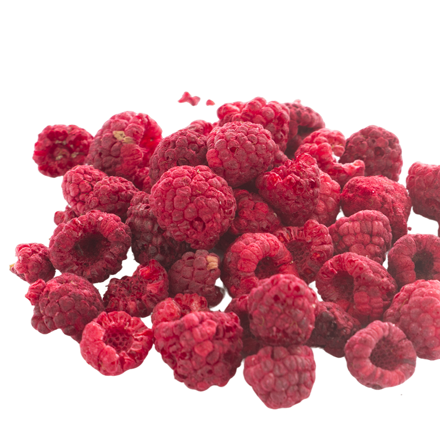Freeze Dried Aussie Organic Raspberries