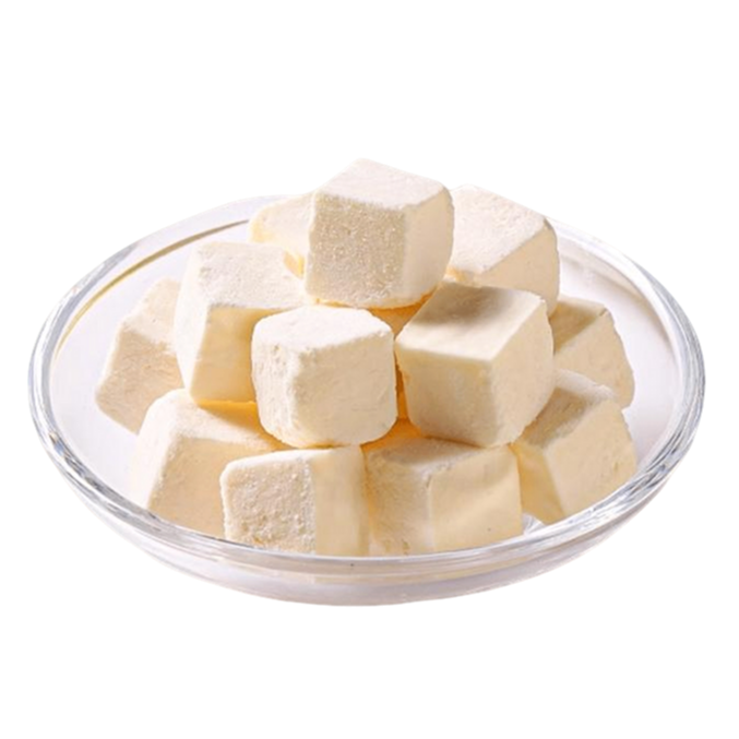 Freeze Dried Goat Cheese Cubes