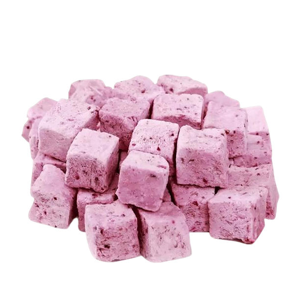 Freeze Dried Blueberry Yoghurt Cubes