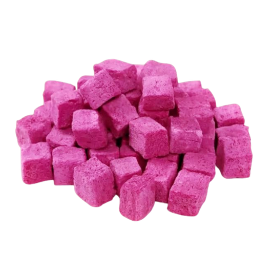 Freeze Dried Dragonfruit Yoghurt Cubes