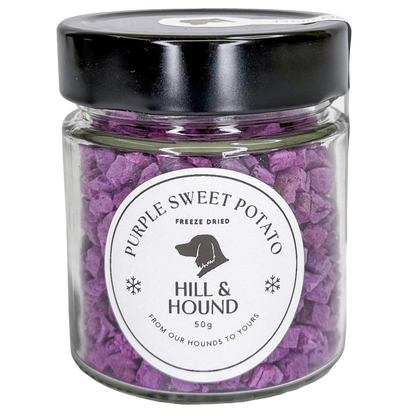 Freeze Dried Purple Sweet Potato Cubes