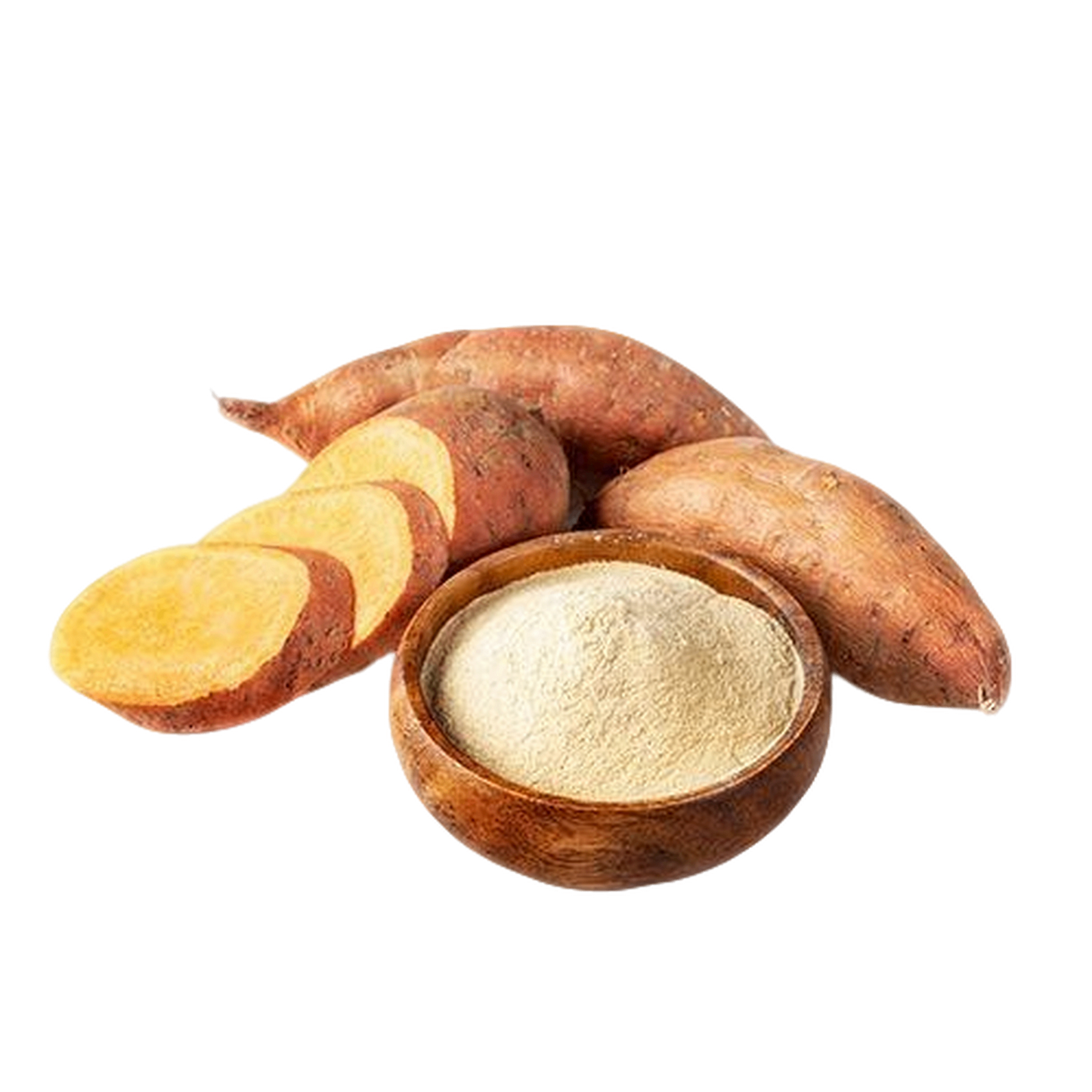 Golden sweet potato powder