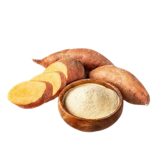 Golden sweet potato powder