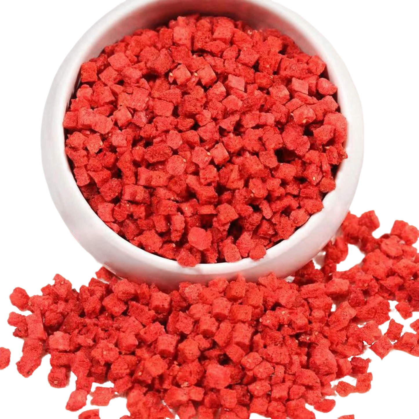 Freeze Dried Strawberry Cubes