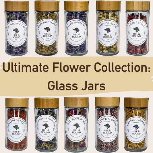 Glass Jars - Ultimate Flower Collection